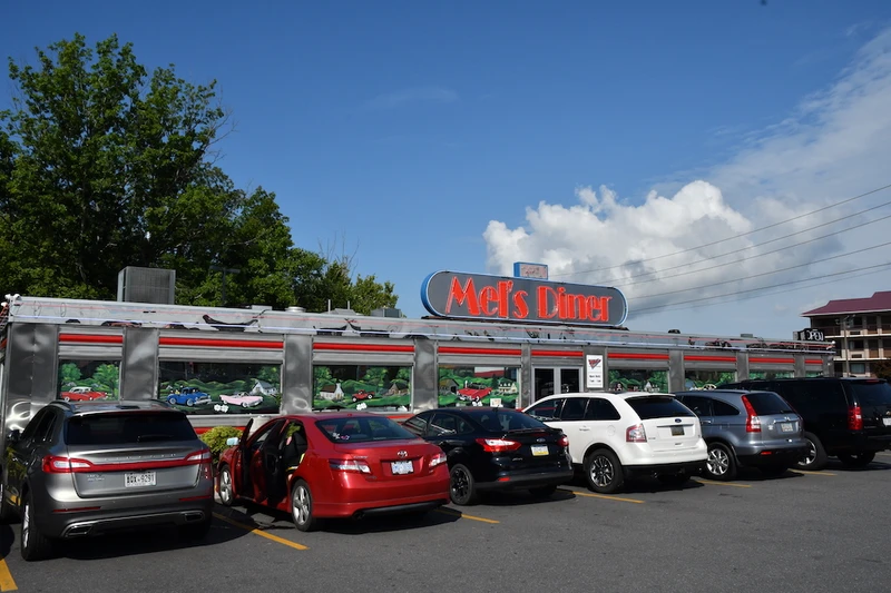 Mel's Diner is one of the top breakfast restaurants in Pigeon Forge