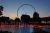 the island in pigeon forge at night