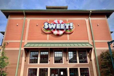 Sweet! at the island in pigeon forge
