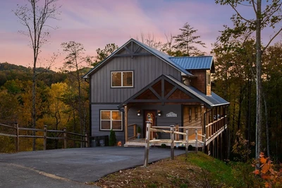 all decked out is a great place for your Pigeon Forge cabin vacation