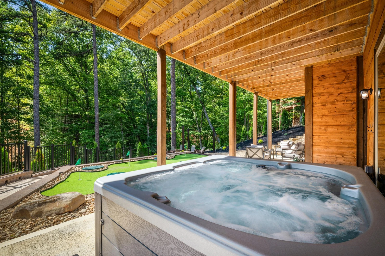 Putts and Pines Cabin Retreat