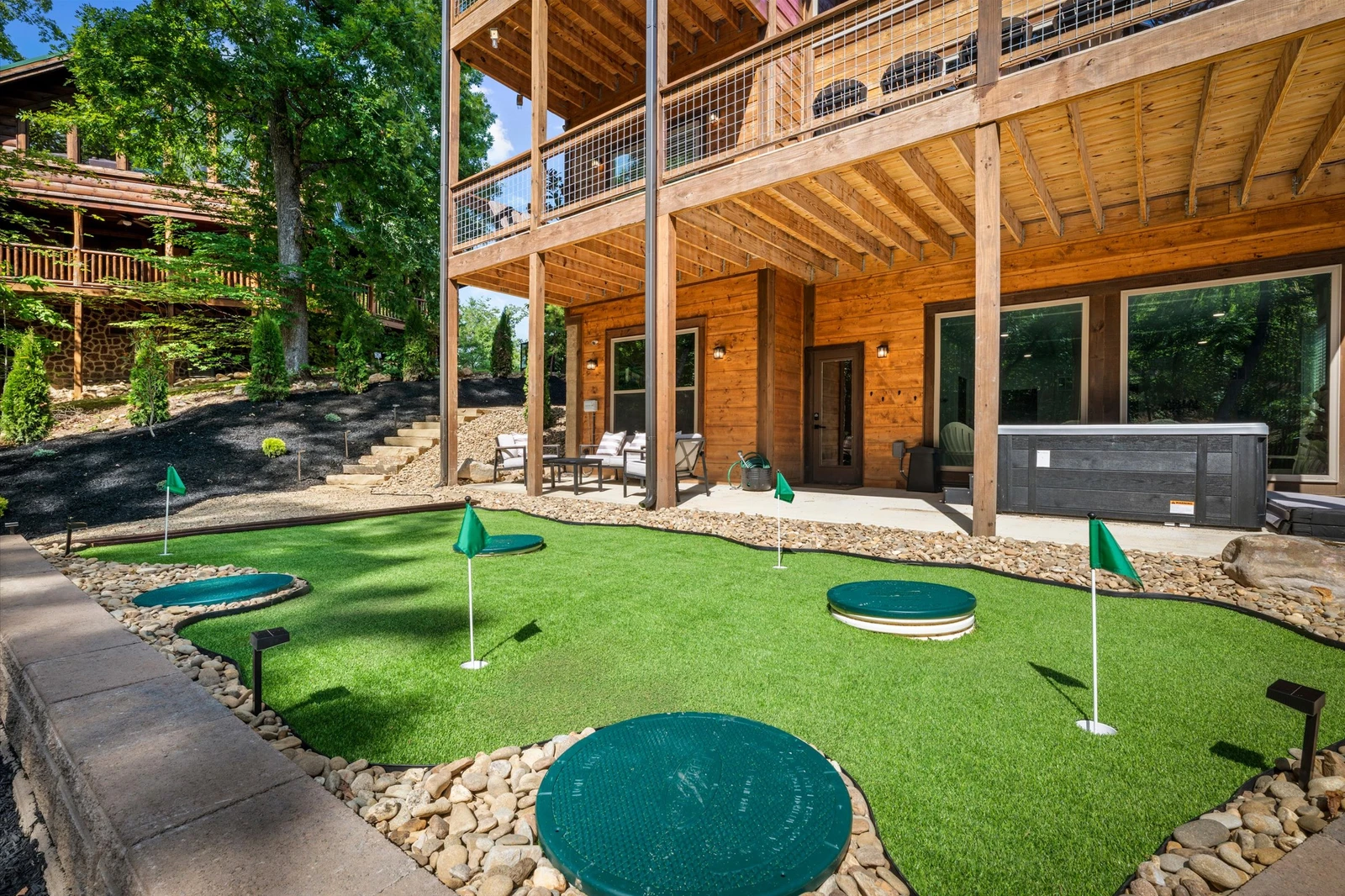 Putts and Pines Cabin Retreat